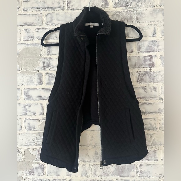 Bella Luca | Quilted Black Vest - Picture 8 of 9